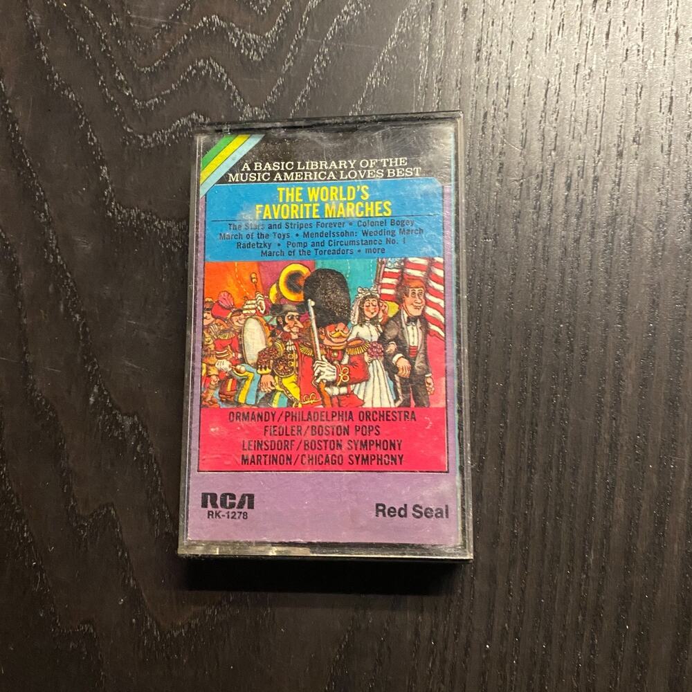 The World's Favorite Marches Orchestra Symphony Cassette